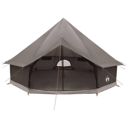 Tipi Tent Brown Grey 500 x 500 x 300 cm Polyester and Steel