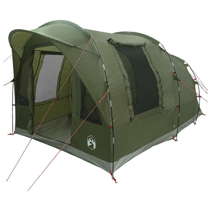 Tunnel Tent Olive Green 400 x 260 x 200 cm Polyester and Steel