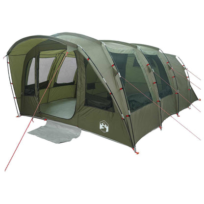 Tunnel Tent Olive Green 427 x 315 x 178 cm Polyester and Steel