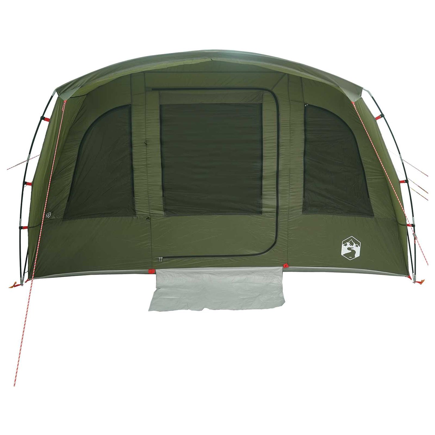 Tunnel Tent Olive Green 427 x 315 x 178 cm Polyester and Steel