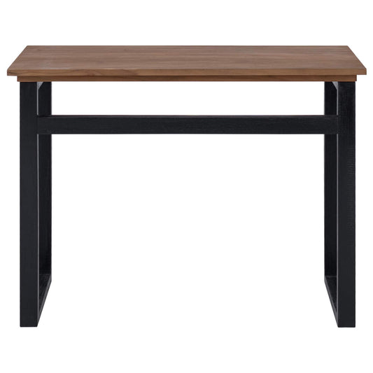 Desk Natural Solid Teak Wood 100 x 45 x 75cm