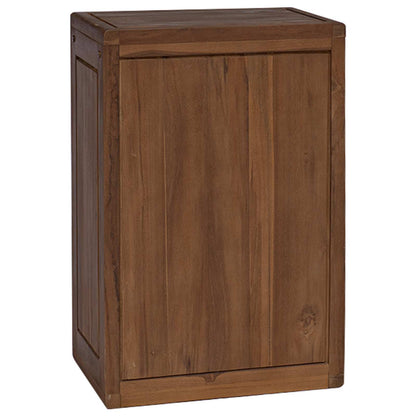 Bathroom Side Cabinet Natural 45 x 30 x 70 cm Solid Teak Wood