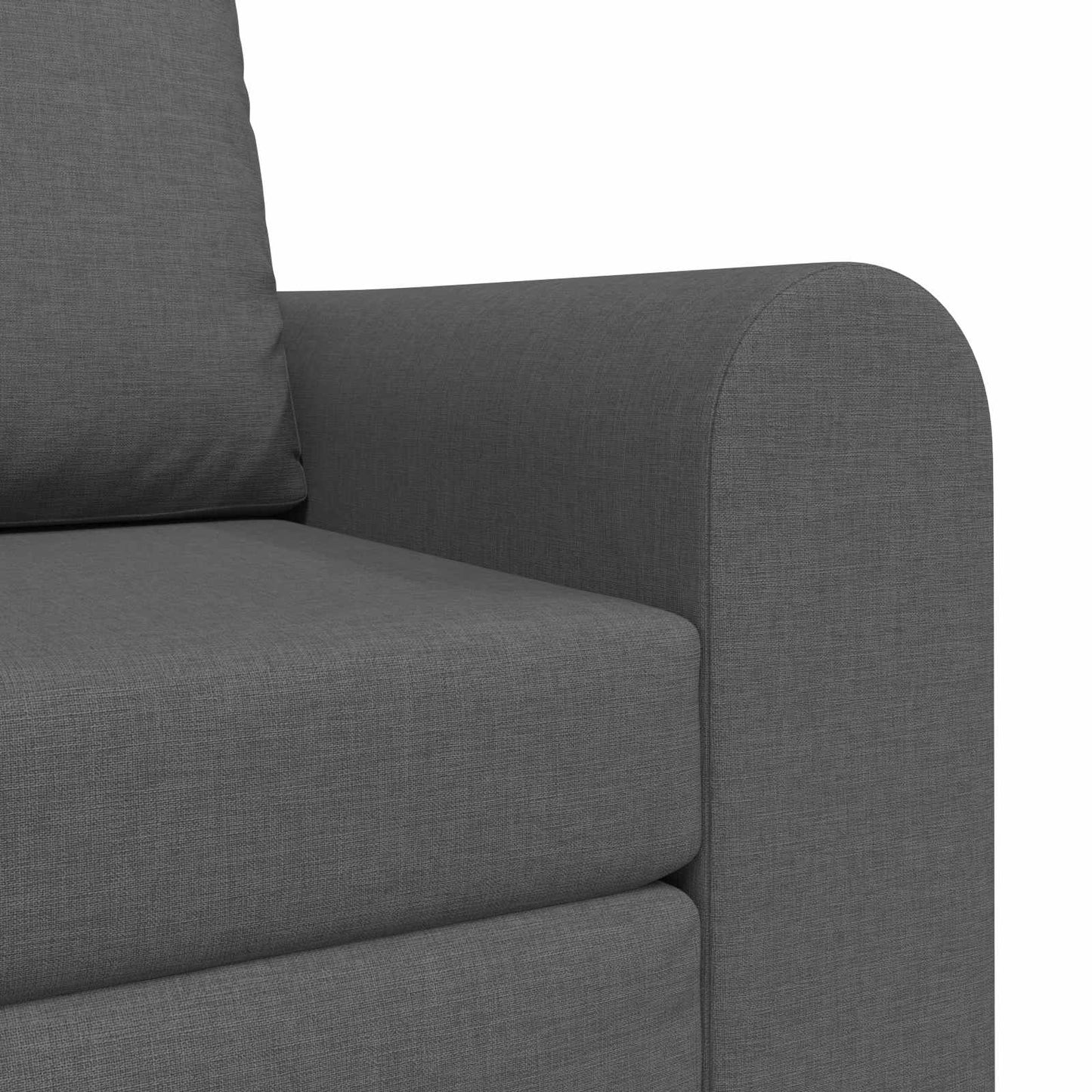 Folding Sofa Bed Dark Grey 98 x 71 x 83 cm Fabric