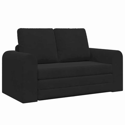 Folding Sofa Bed Black 148 x 71 x 83 cm Velvet