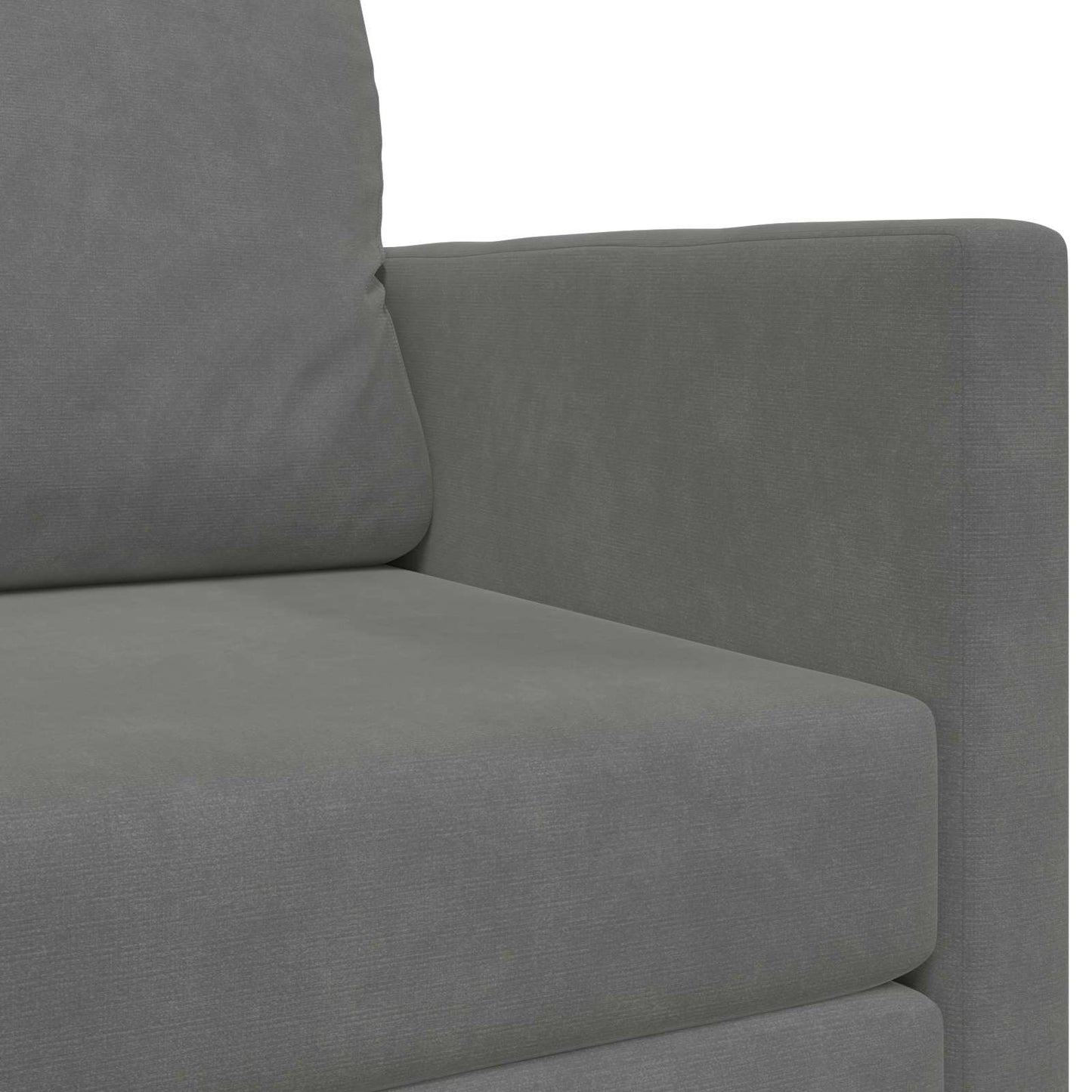 Folding Sofa Bed Dark Grey 124 x 71 x 78 cm Velvet