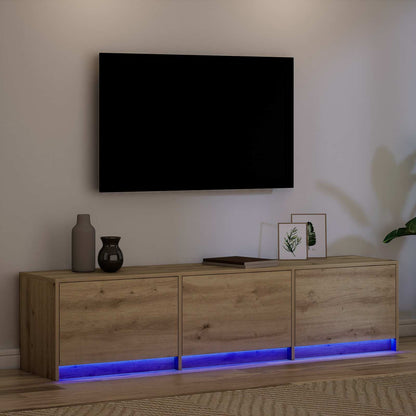 TV Cabinet Artisan Oak Engineered Wood