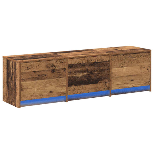 TV Cabinet Old Wood Engineered Wood