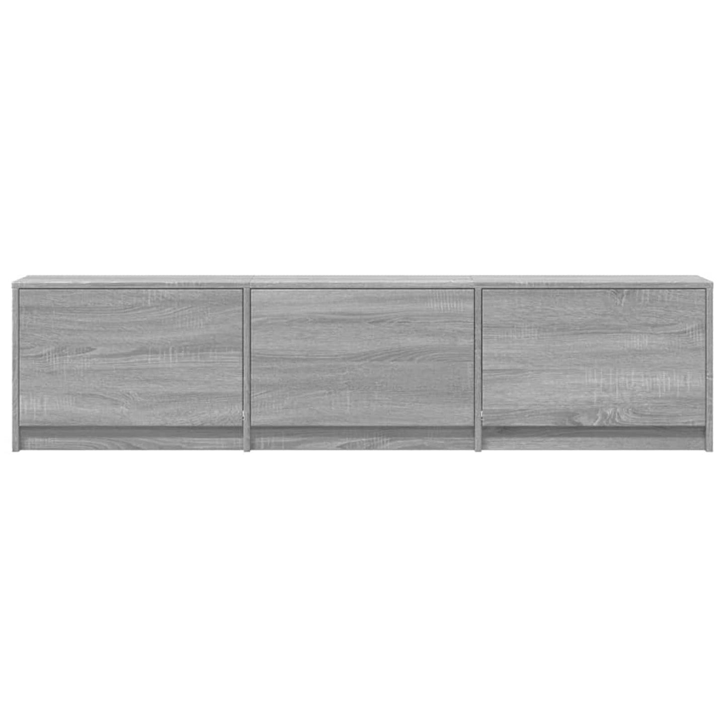 TV Cabinet Grey Sonoma 165 x 34 x 40 cm Engineered Wood