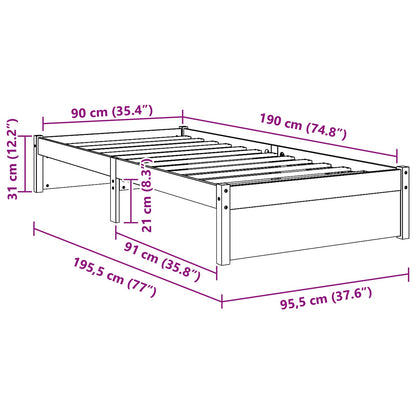 Bed Frame Solid-Pine