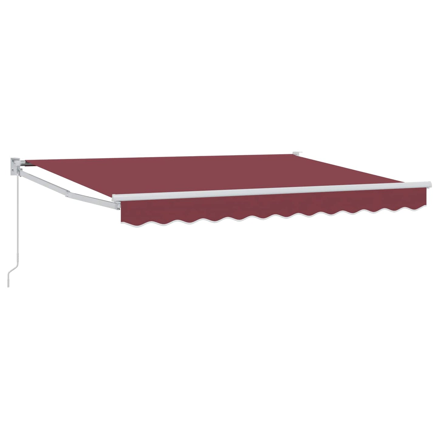 Retractable Awning Burgundy 3.5 x 2 m