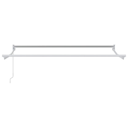 Retractable Awning Beige 3.5 x 2 m 100% Polyester and Aluminium