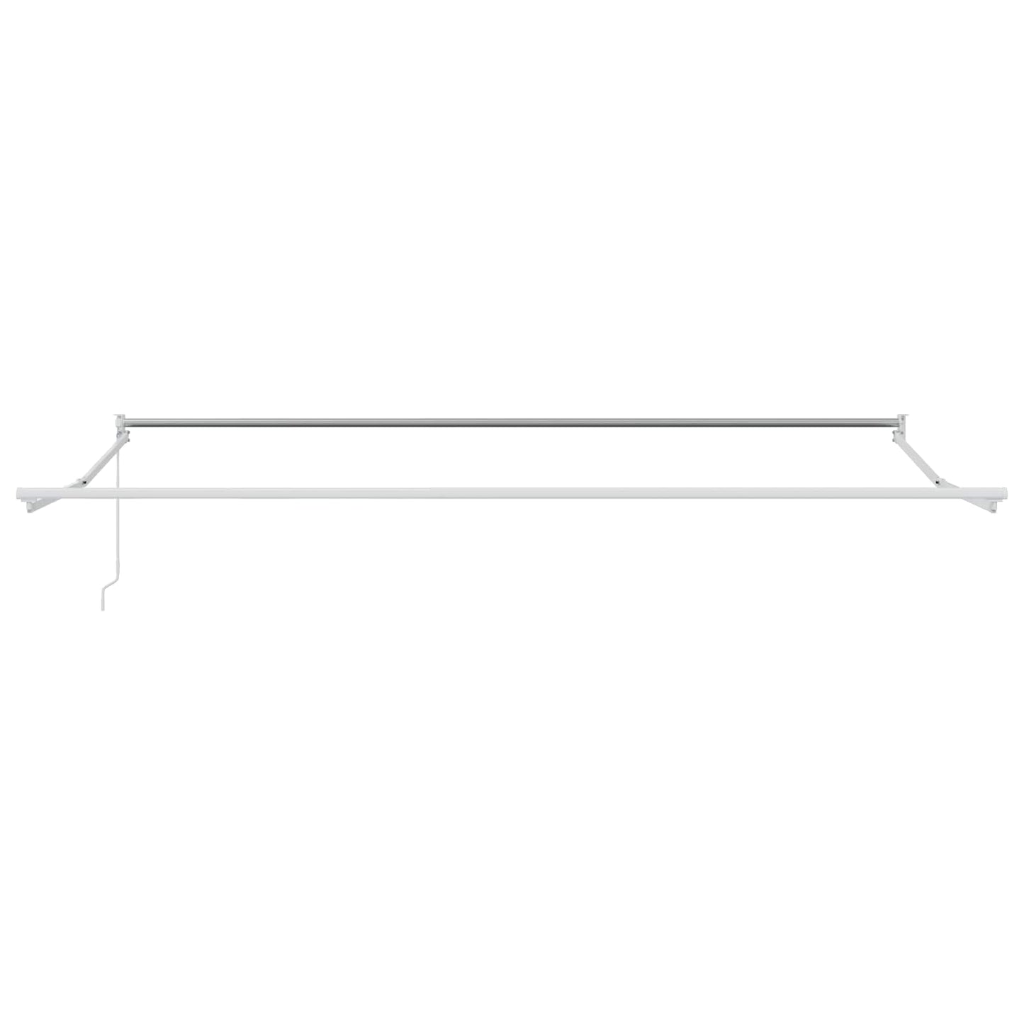 Retractable Awning Blue and White 4 x 2 m