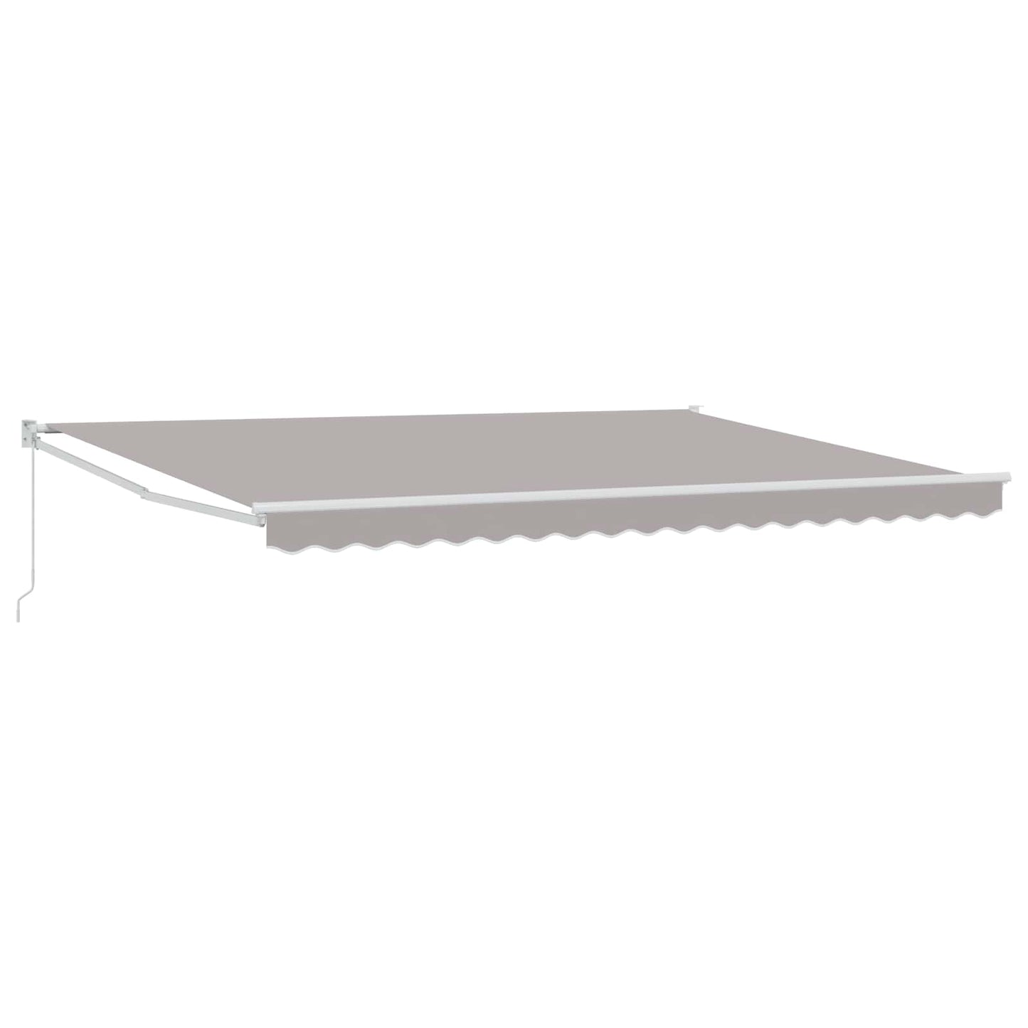 Retractable Awning Light Grey 4 x 2 m