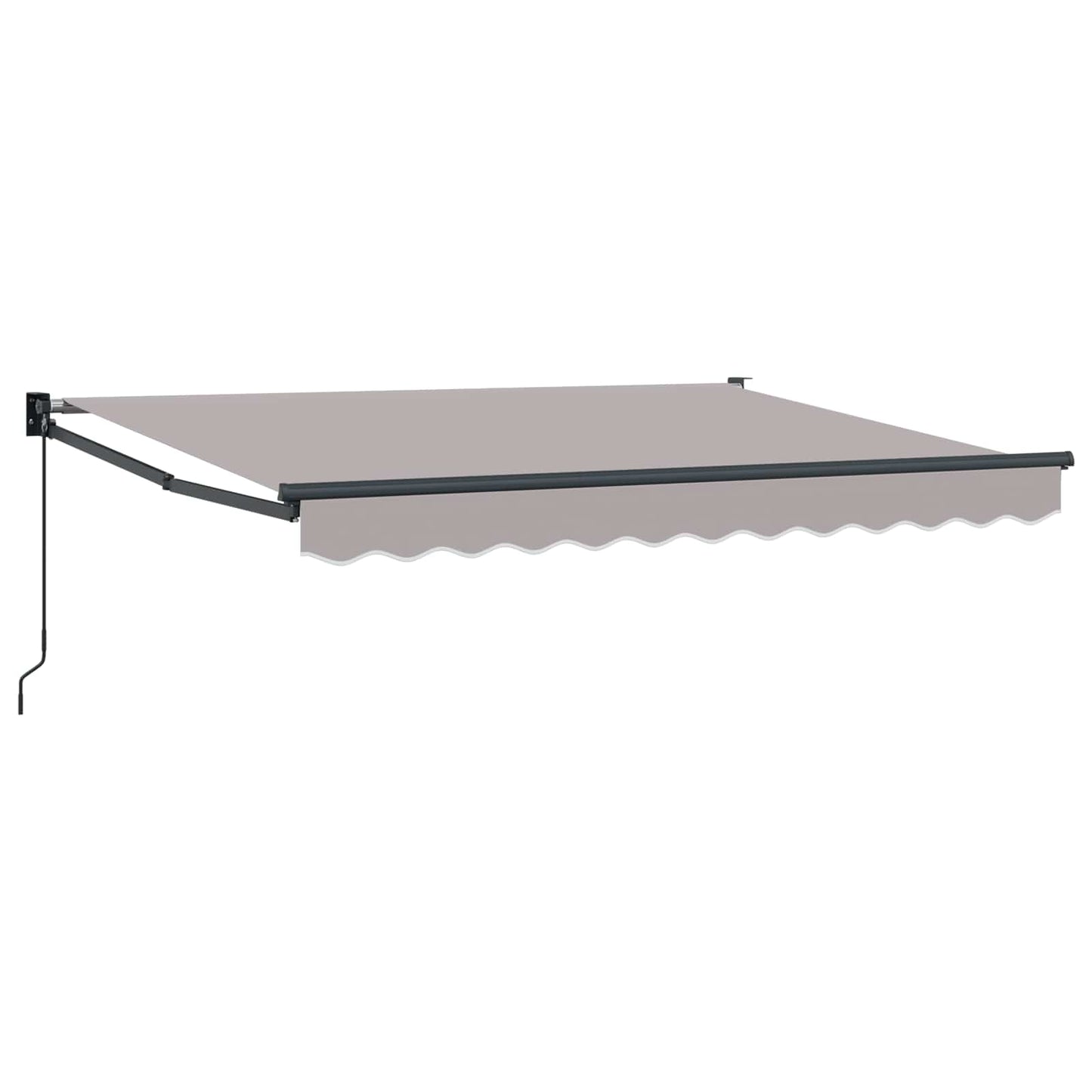 Retractable Awning Light Grey 3 x 2 m