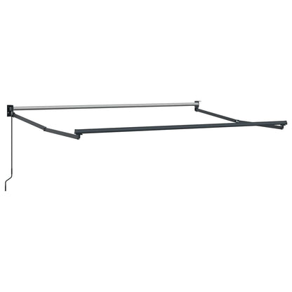 Retractable Awning Beige 3.5 x 2 m 100% Polyester and Aluminium