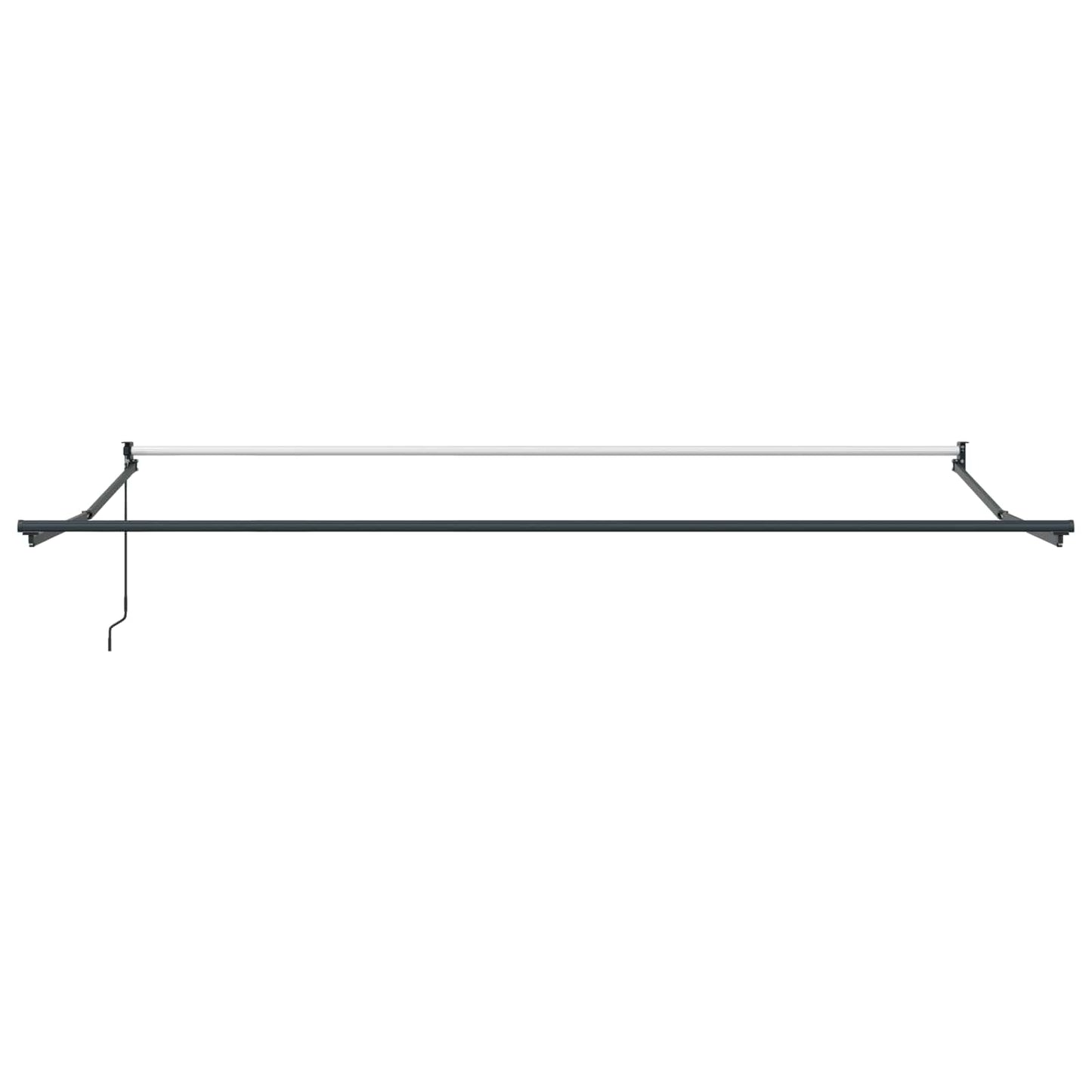 Retractable Awning Blue and White 4 x 2 m