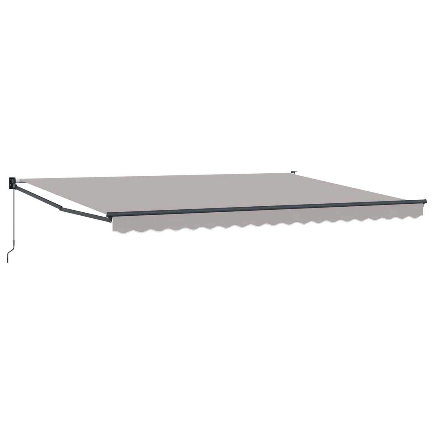 Retractable Awning Light Grey 4 x 2 m