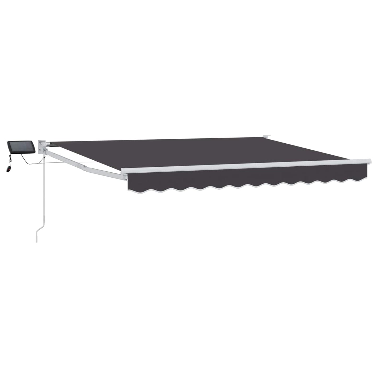Manual Retractable Awning with LEDs 3 x 2.5 m