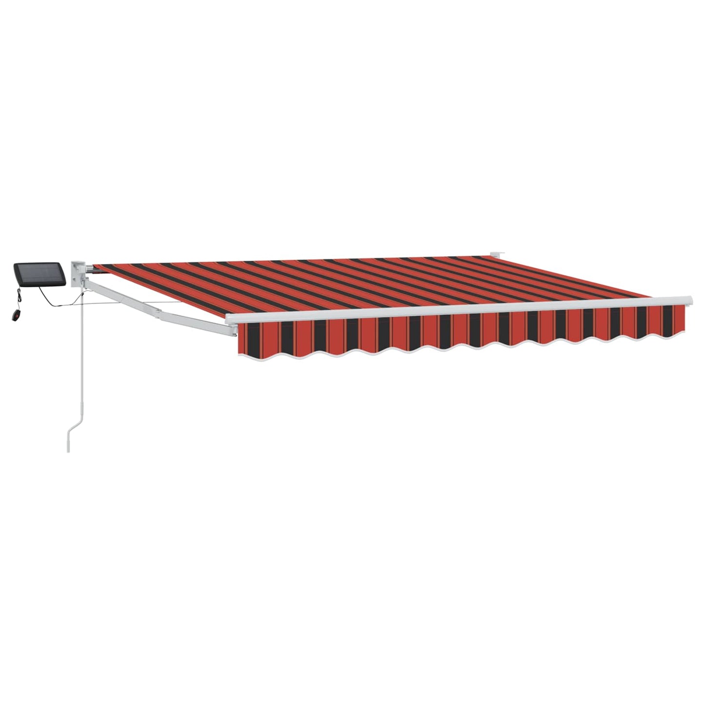 Manual Retractable Awning with LEDs 3 x 2.5 m