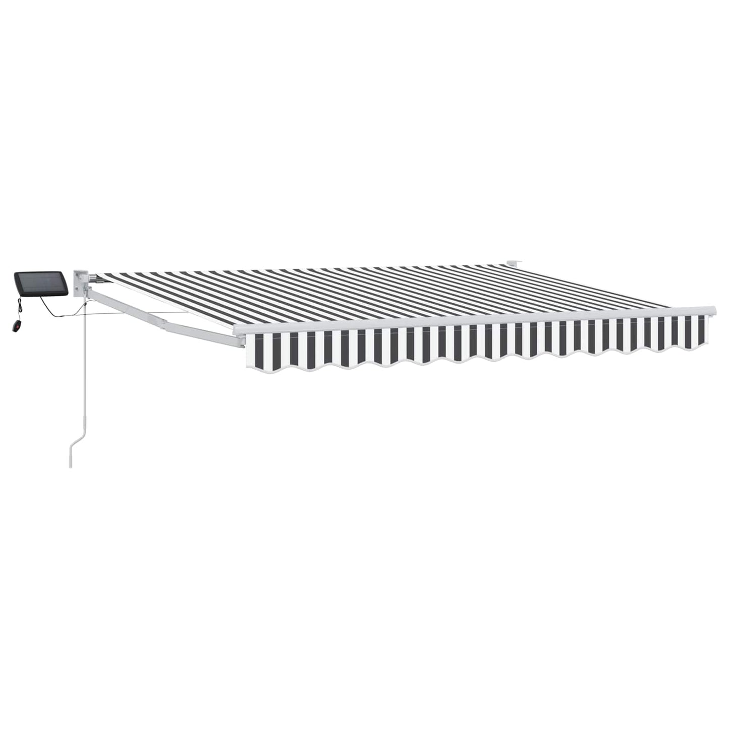 Manual Retractable Awning with LEDs 3 x 2.5 m