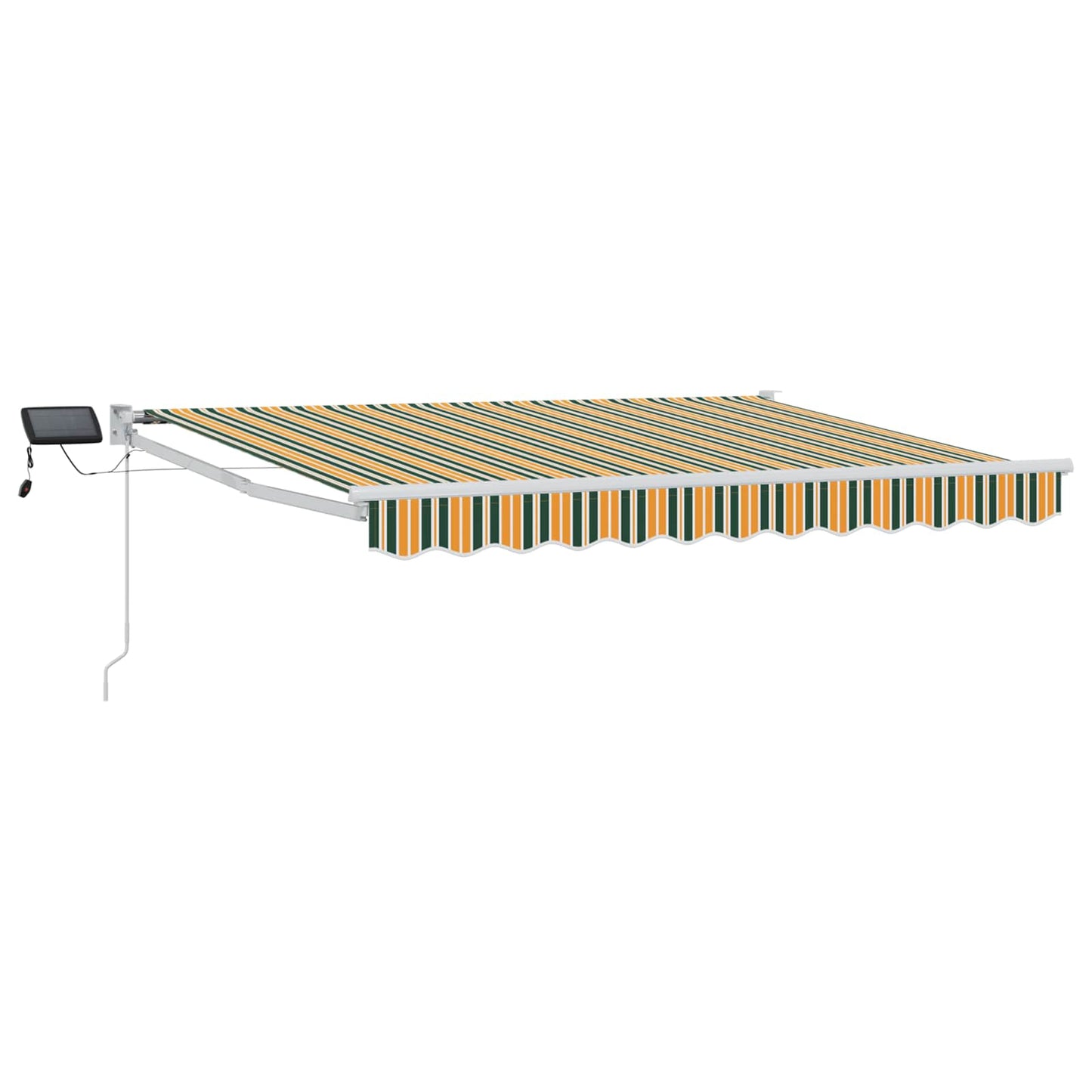 Manual Retractable Awning with LEDs 3 x 2.5 m