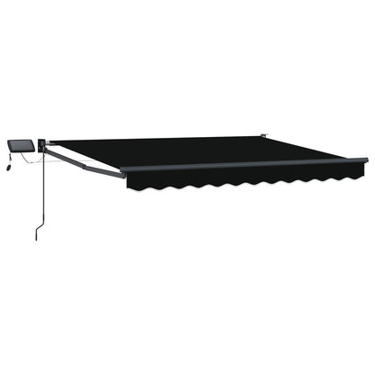 Manual Retractable Awning with LEDs 3 x 2.5 m