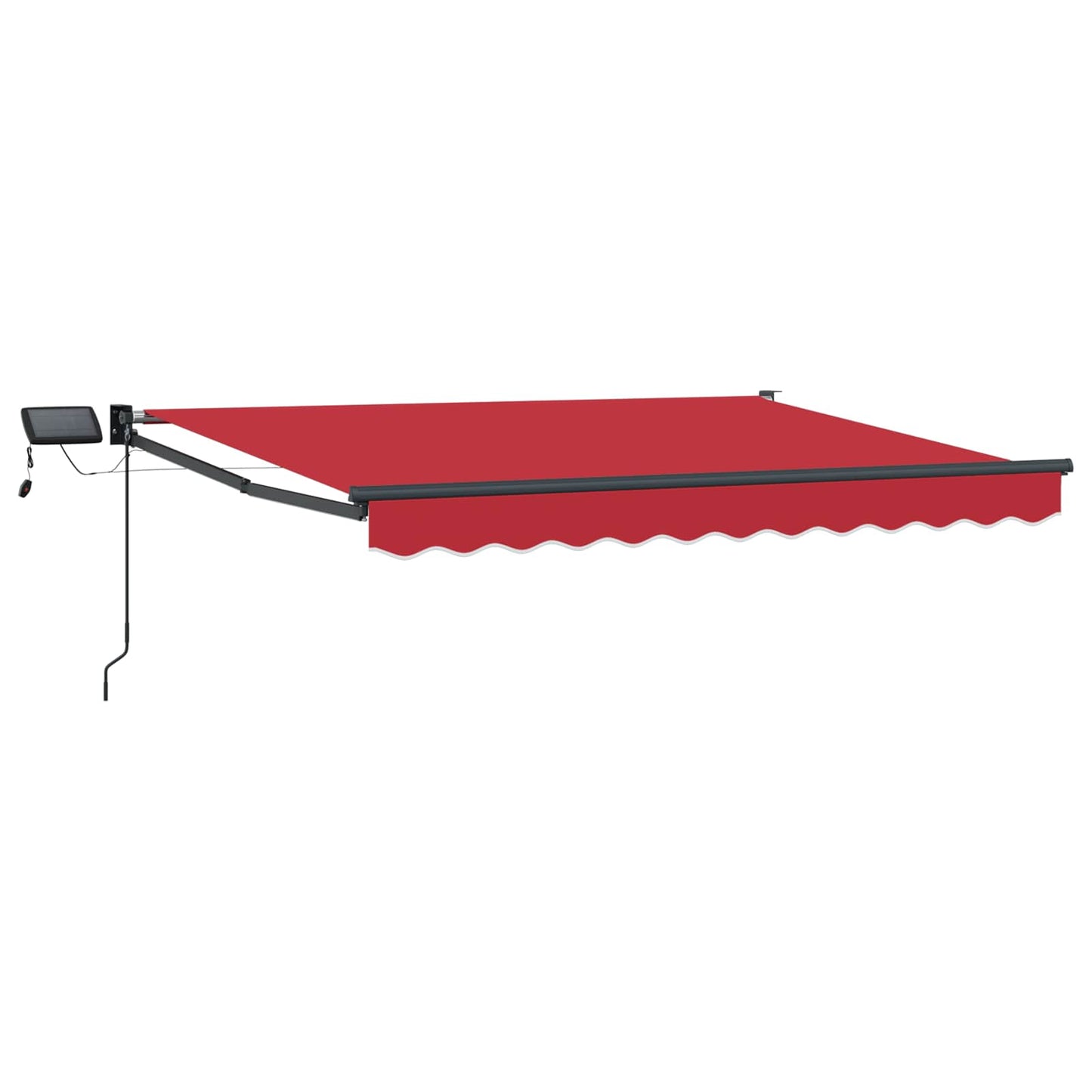 Manual Retractable Awning with LEDs 3 x 2.5 m