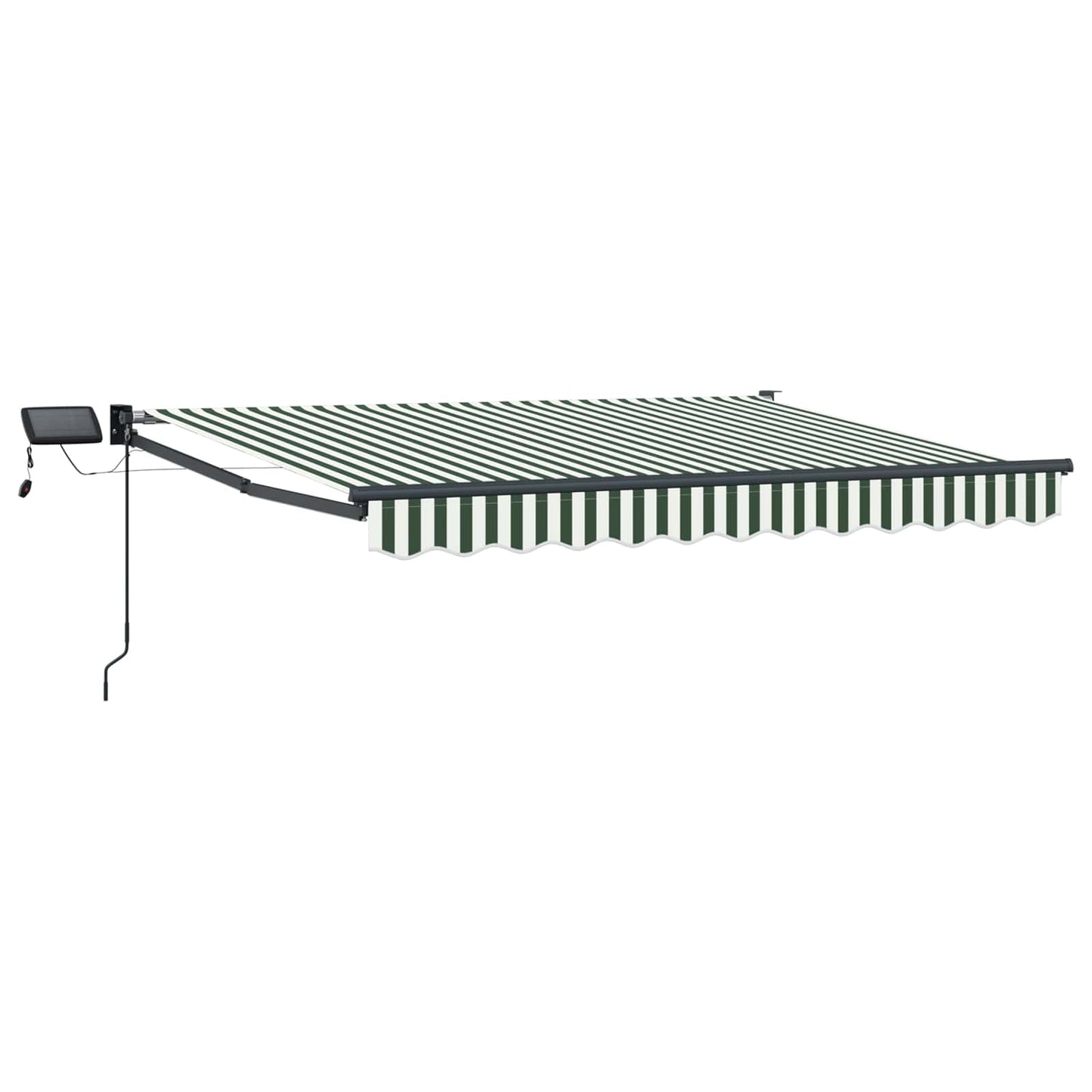 Manual Retractable Awning with LEDs 3 x 2.5 m