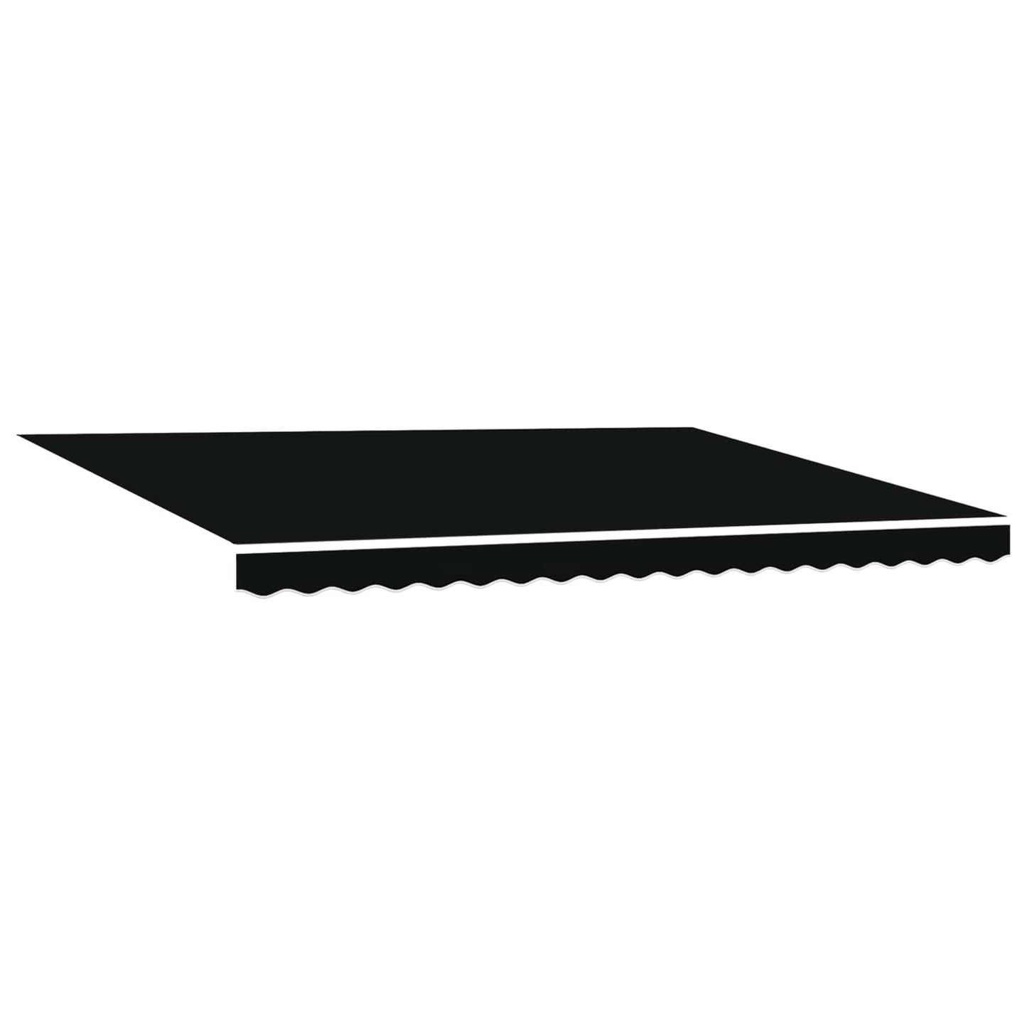 Manual Retractable Awning with LEDs 4 x 3 m