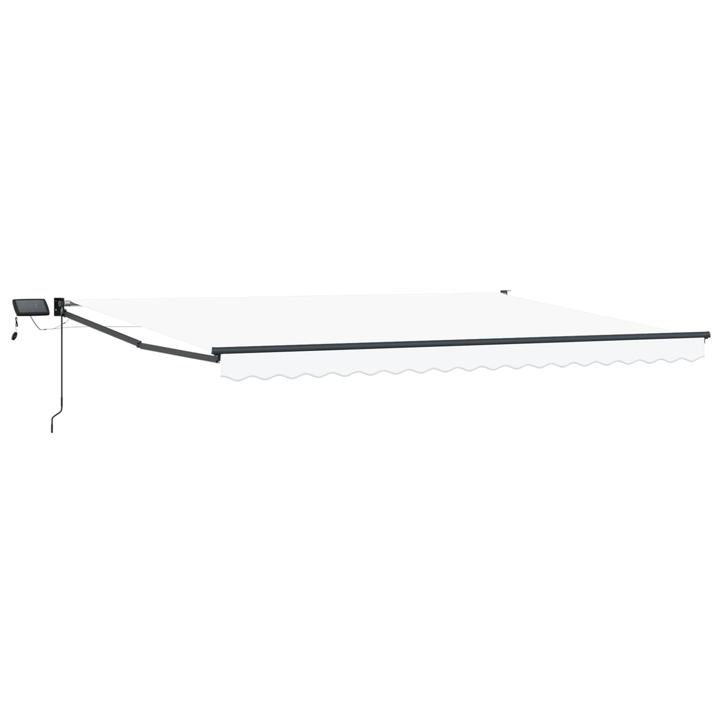 Manual Retractable Awning with LEDs 4 x 3 m