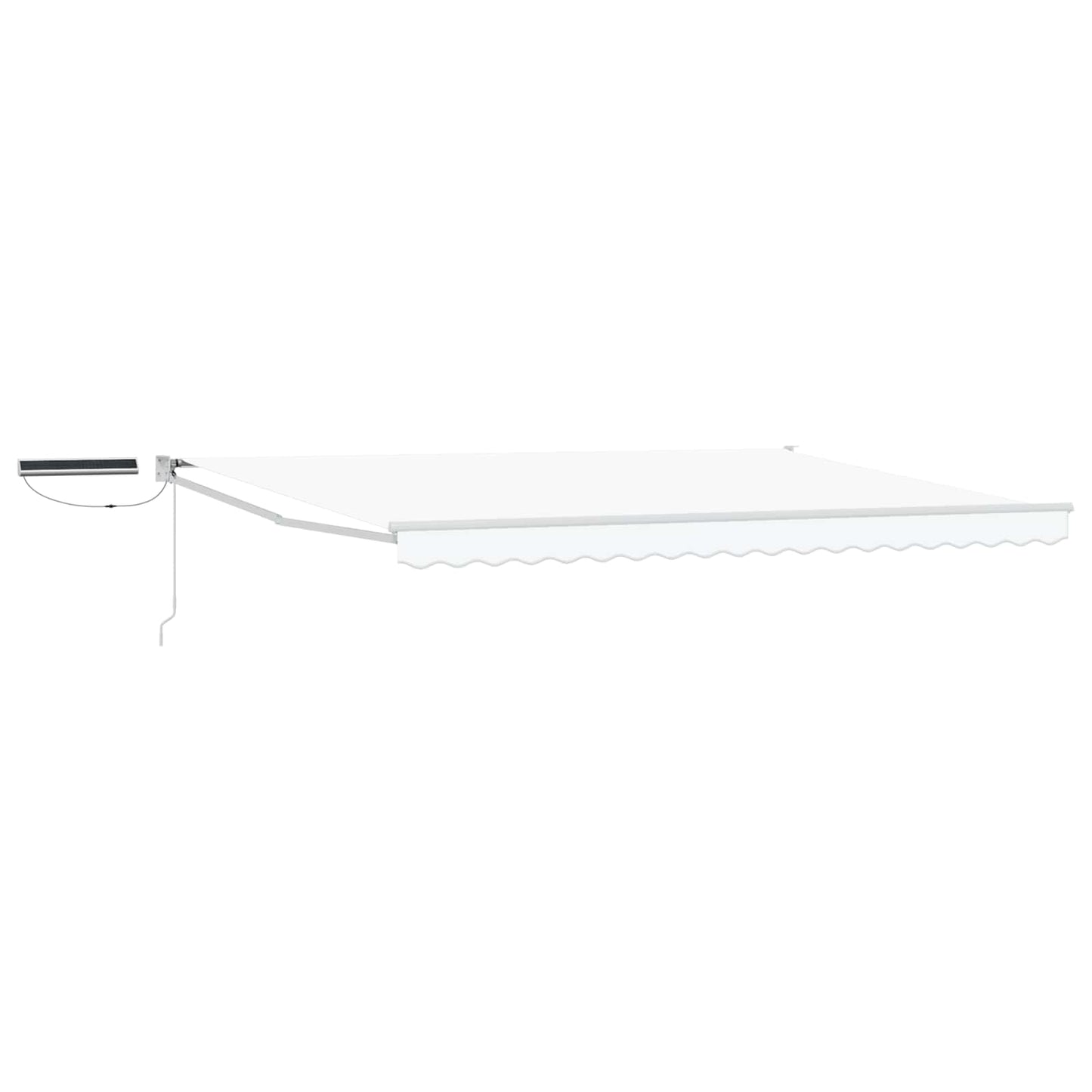 Electric Retractable Awning White 4.5 x 3 m