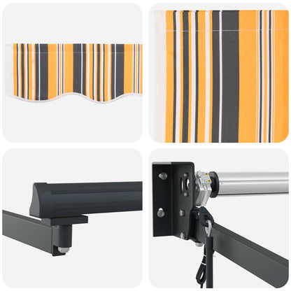 Electric Retractable Awning 2.5 x 2 m