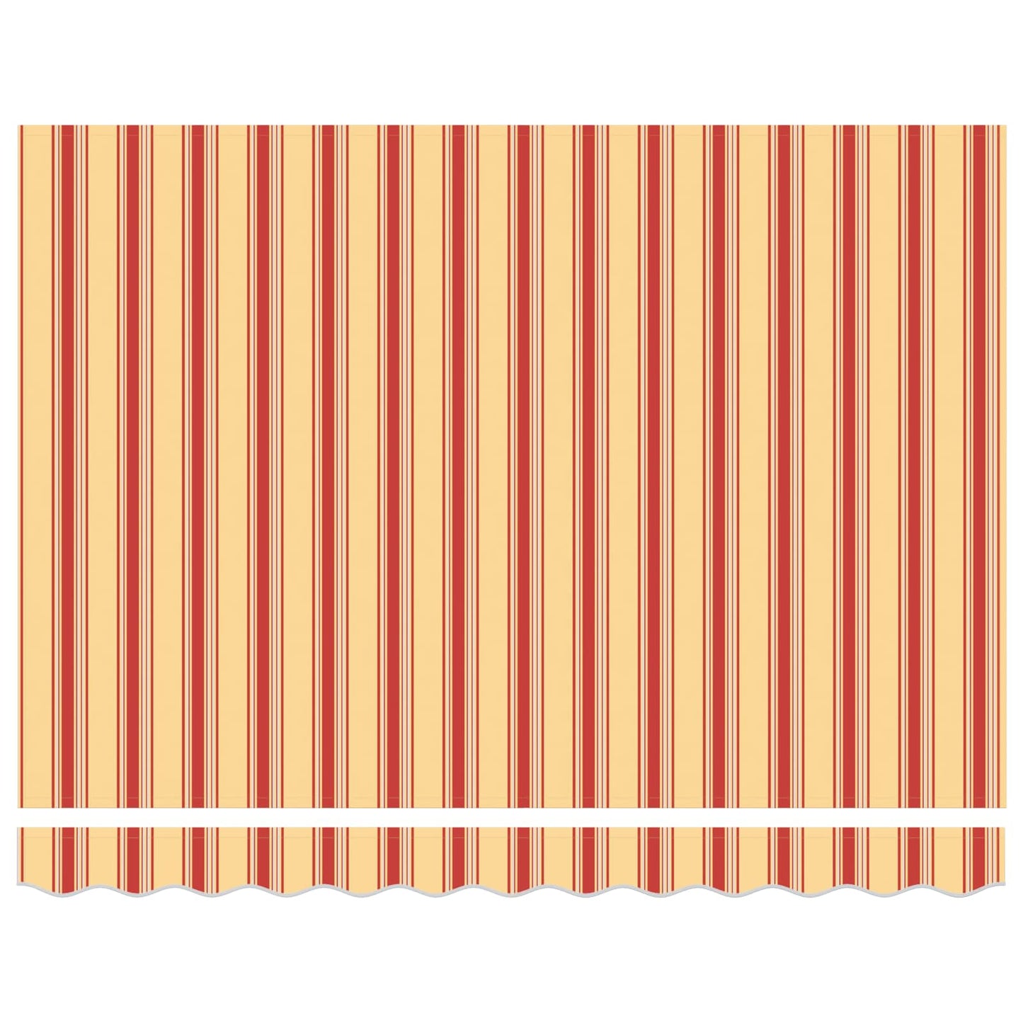 Electric Retractable Awning Multicolour 3.5 x 2.5 m