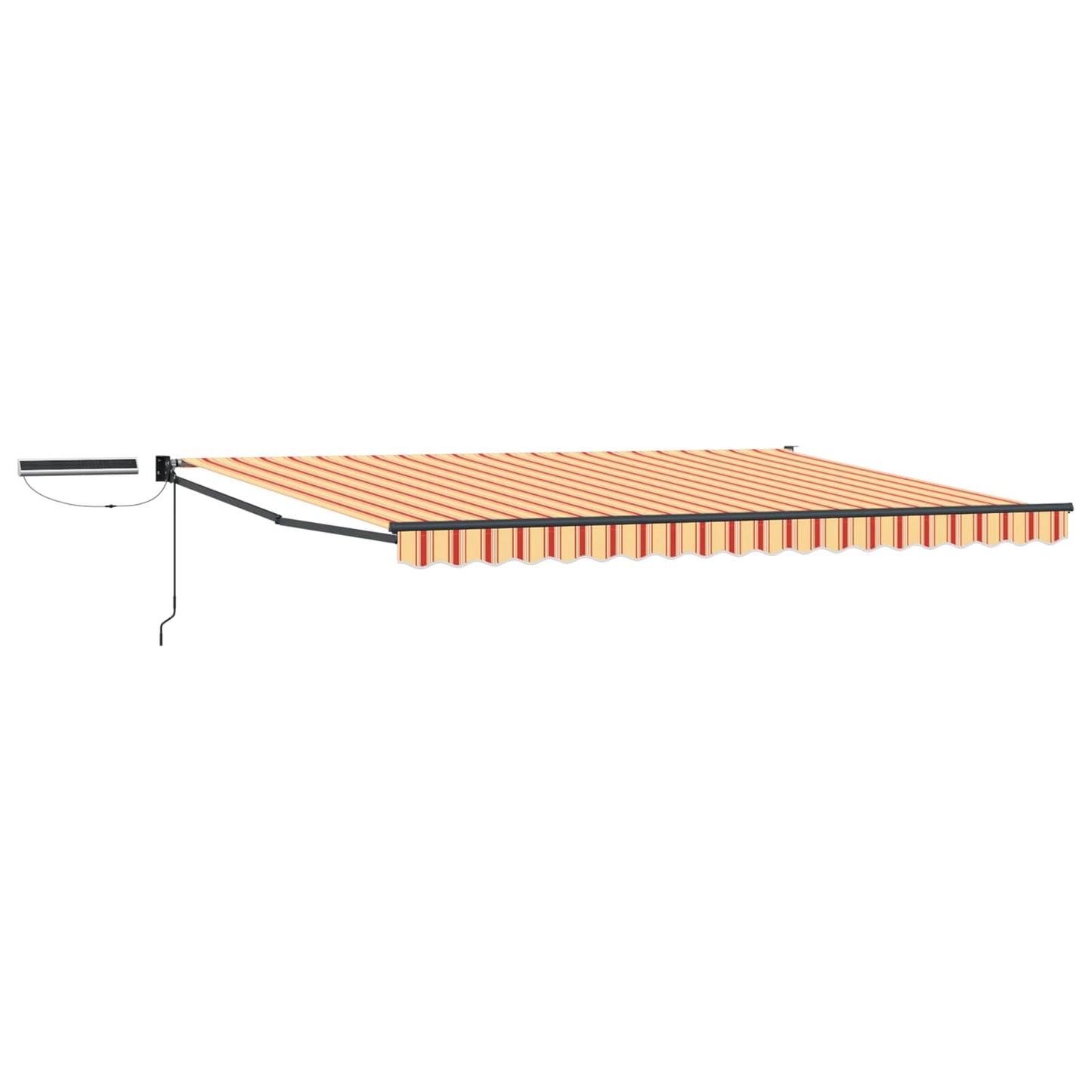Electric Retractable Awning Multicolour 4 x 3 m