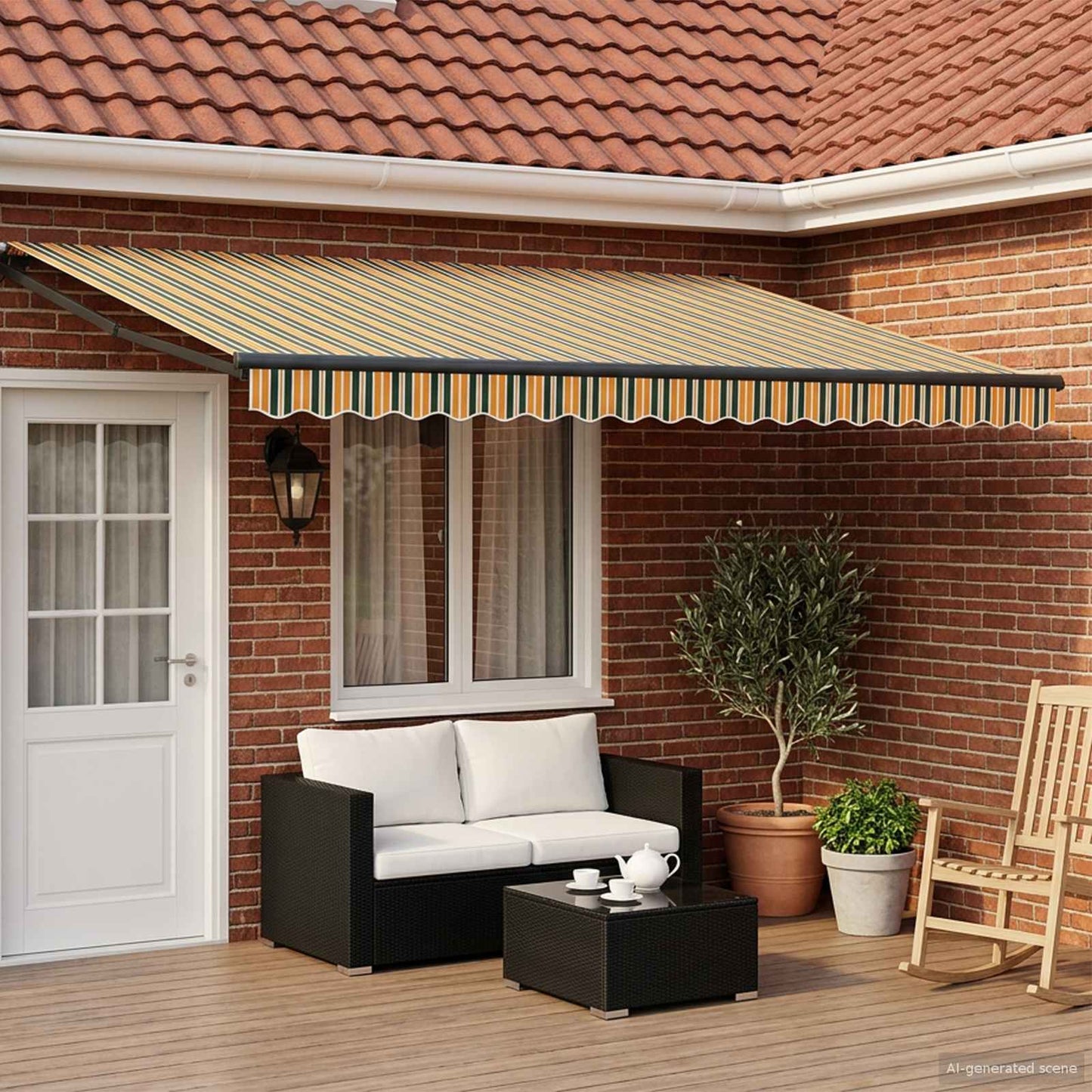 Electric Retractable Awning 5 x 3 m
