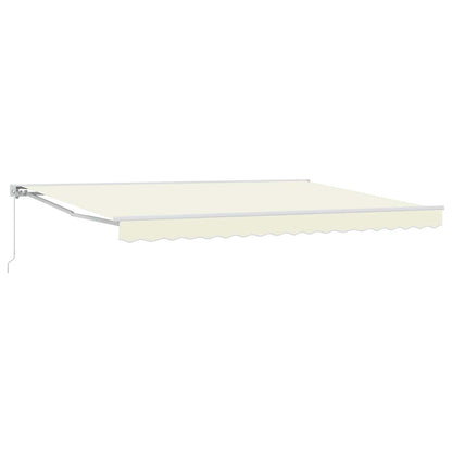Manual Retractable Awning Cream 4 x 3 m