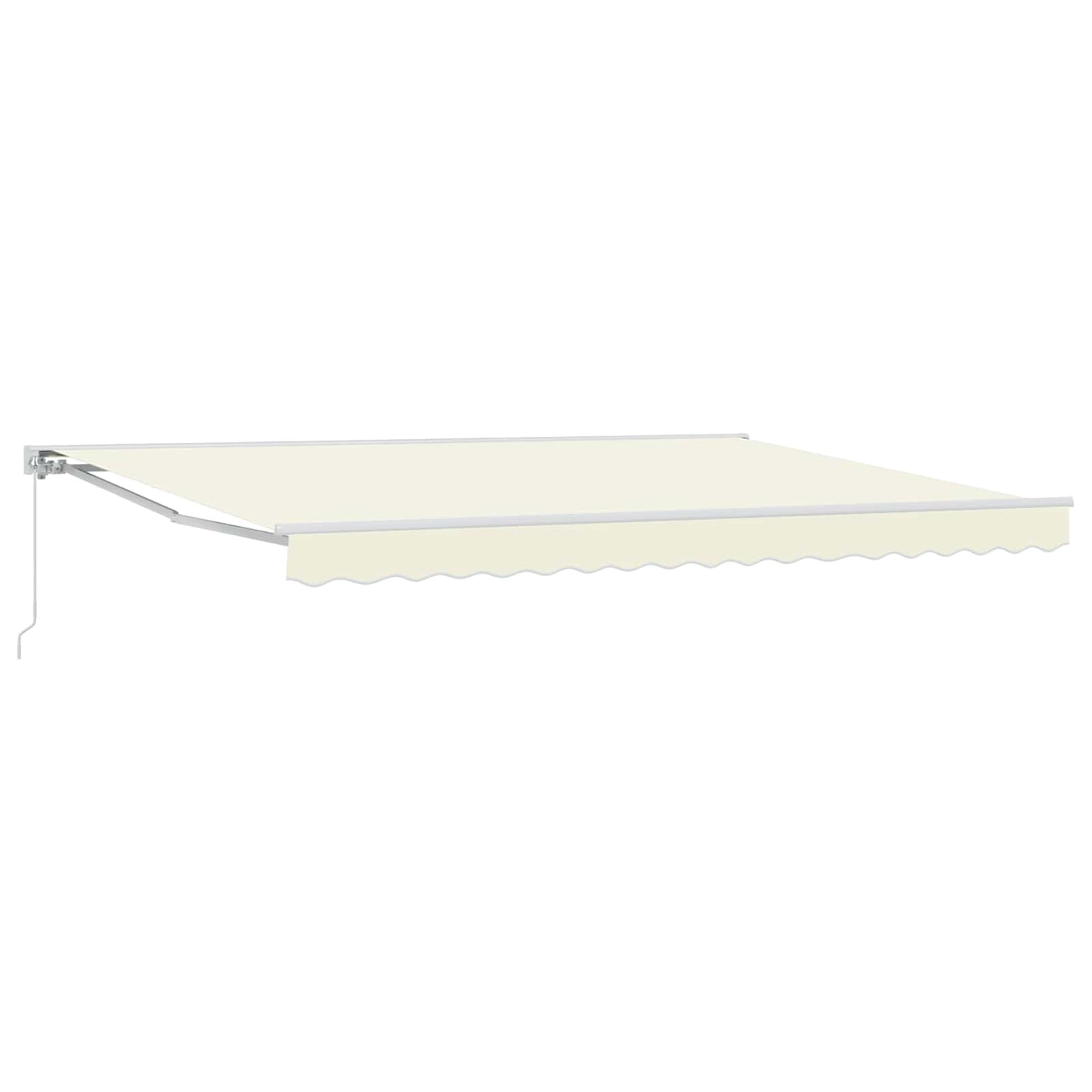 Manual Retractable Awning Cream 5 x 3 m