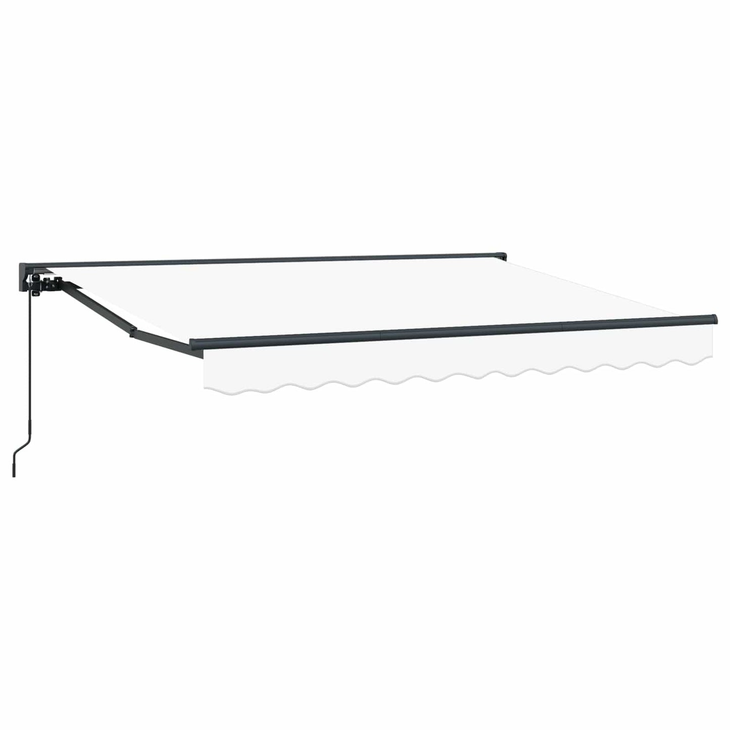 Manual Retractable Awning White 3 x 2 m