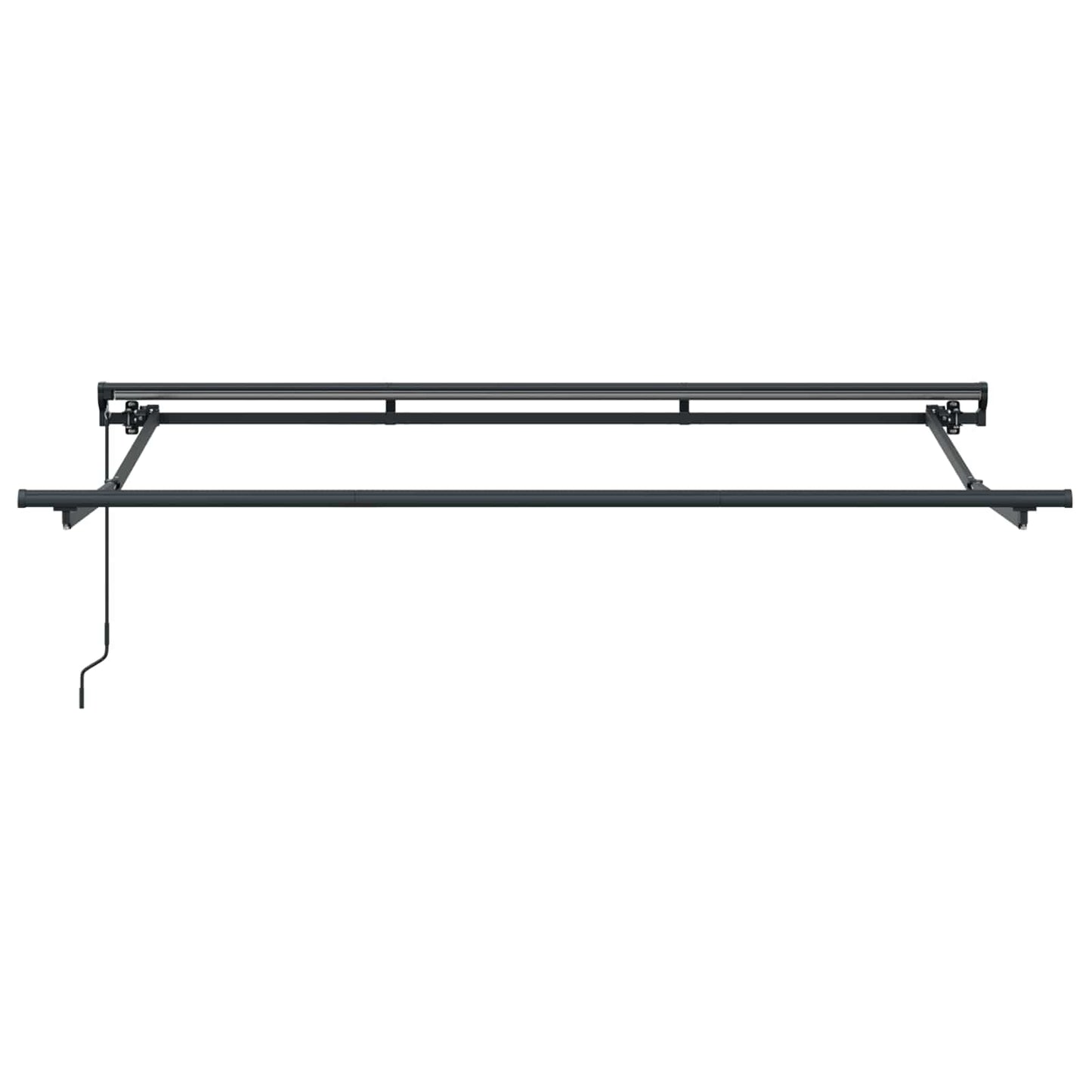 Manual Retractable Awning Beige 3.5 x 2 m