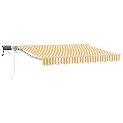 Yellow and White 2.5 x 2 m Polyester with PU coating