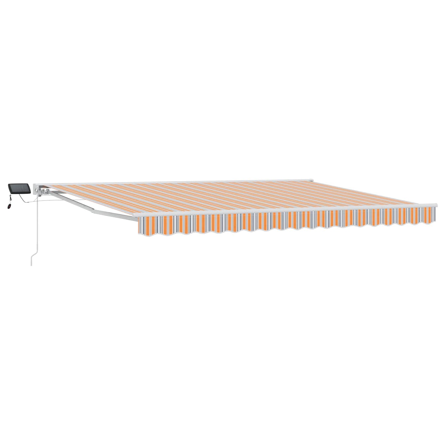 Manual Awning Frame with LEDs 4.5 x 3.5 m