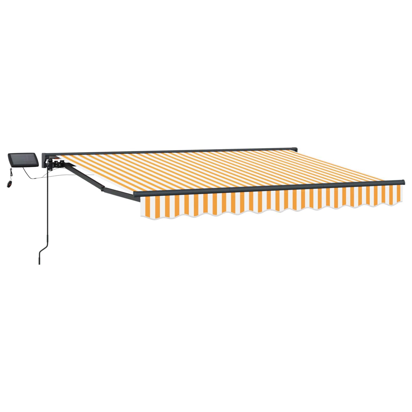 Manual Awning Frame with LEDs 2.5 x 2 m