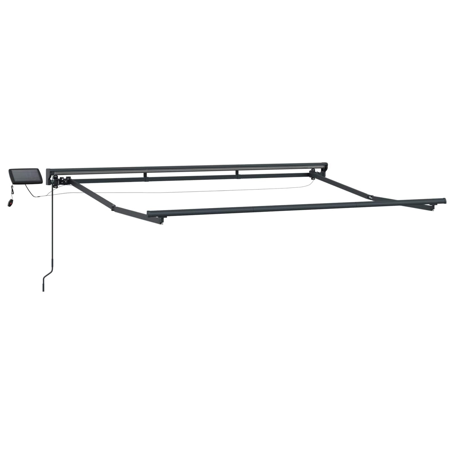 Manual Awning Frame with LEDs 2.5 x 2 m