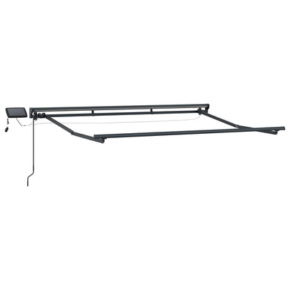 Manual Awning Frame with LEDs 2.5 x 2 m