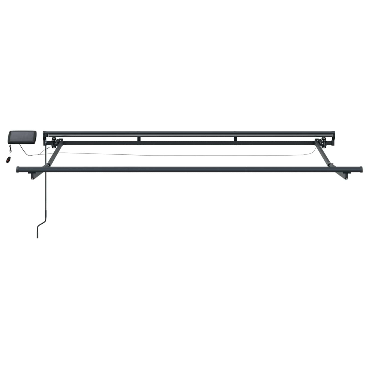 Manual Awning Frame with LEDs 2.5 x 2 m