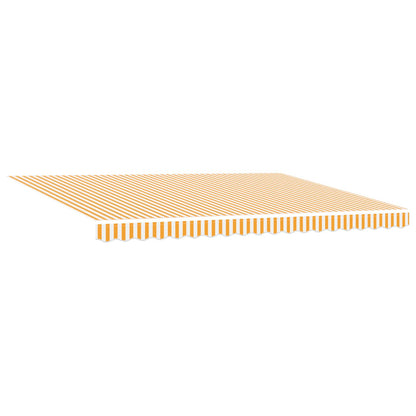 Manual Awning Frame with LEDs 4 x 2 m Polyester with PU coating