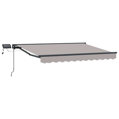 Manual Awning Frame with LEDs 3 x 2.5 m