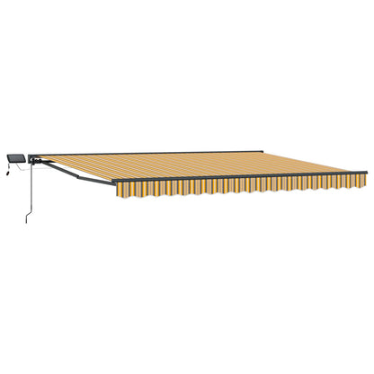 Manual Awning Frame with LEDs 4 x 3.5 m