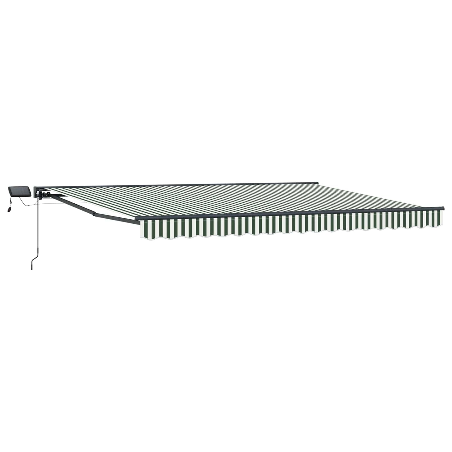 Manual Awning Frame with LEDs 4.5 x 3 m