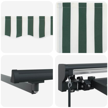 Manual Awning Frame with LEDs 5 x 3.5 m
